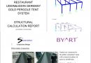 Byart Group Tente Sistemleri Gold Pergole Tente Projesi, Frankfurt/Almanya